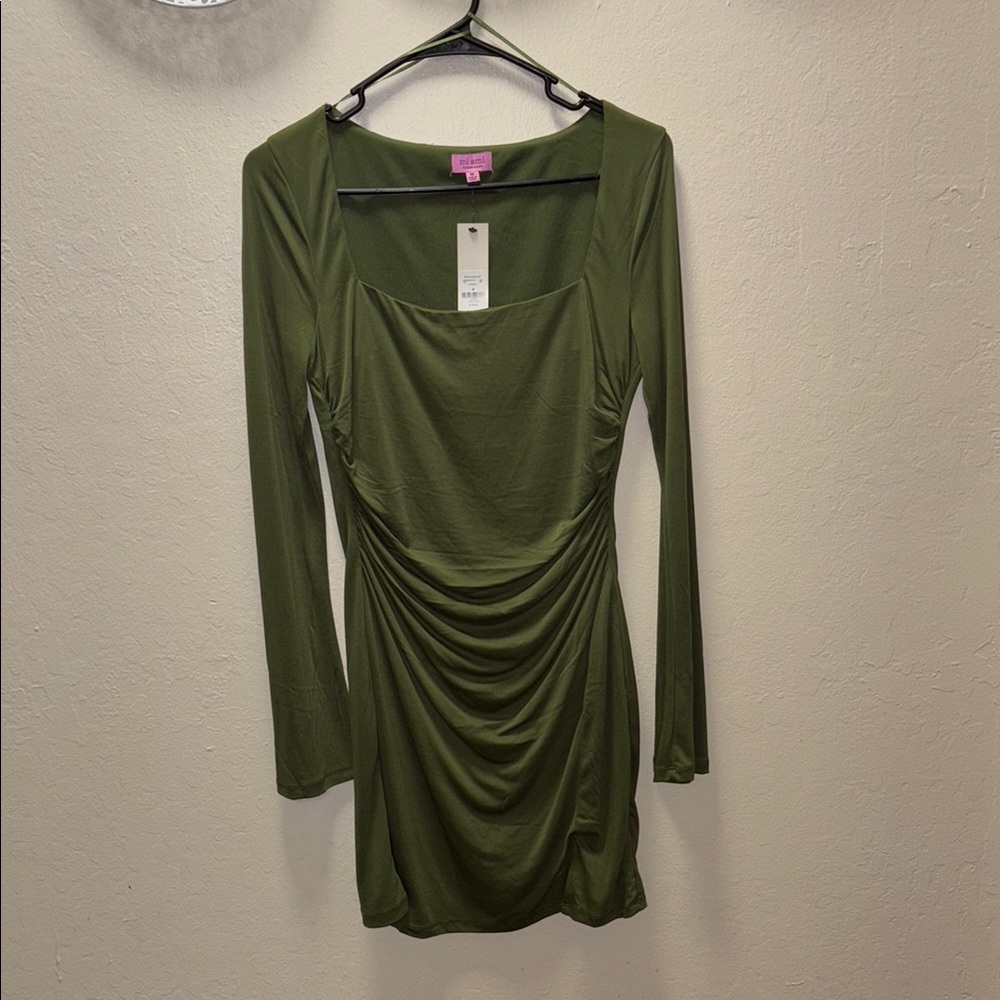 Francesca's Collections Olive Dress